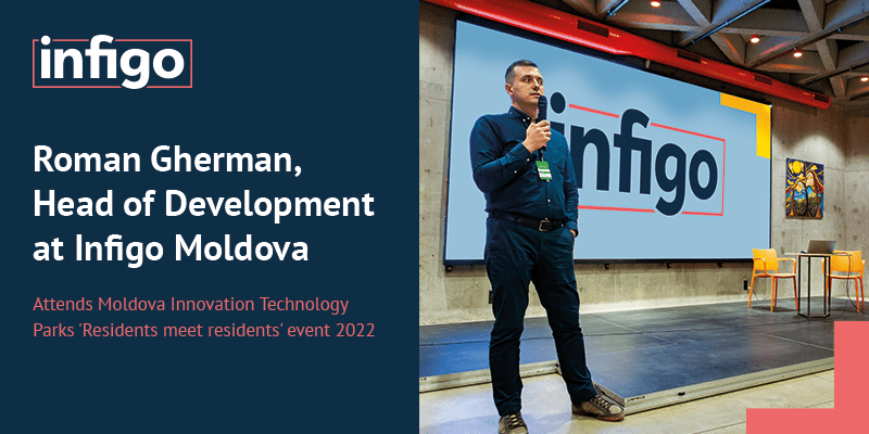 Roman Gherman presenting