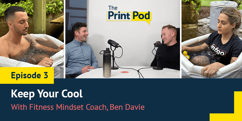Christopher Minn and Ben Davie During The PrintPod Episode 3